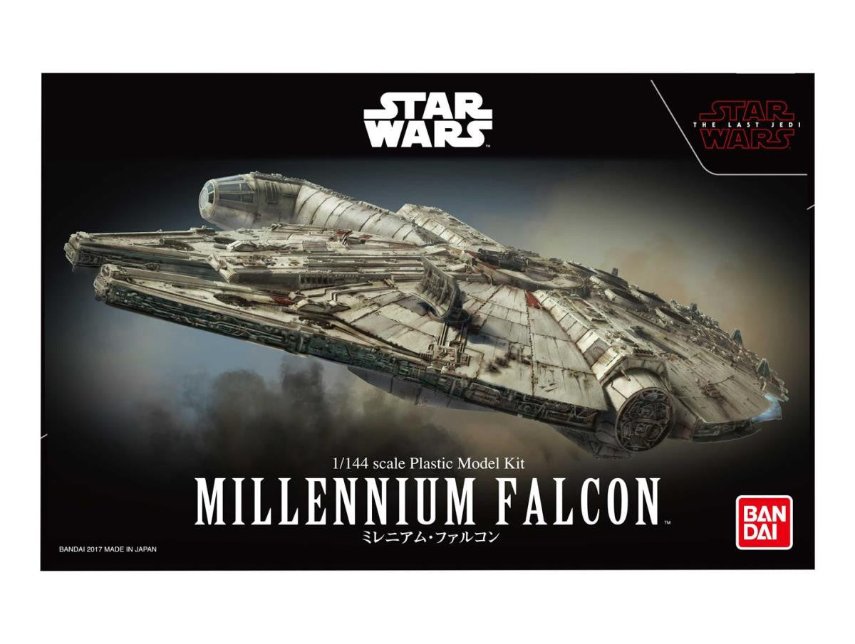 Bandai Star Wars Millennium Falcon: The Last Jedi (1:144 Scale) Model Kit