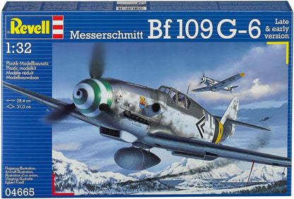 Messerschmitt Bf109 G-6 Late & Early version (1:32 Scale) Model Kit