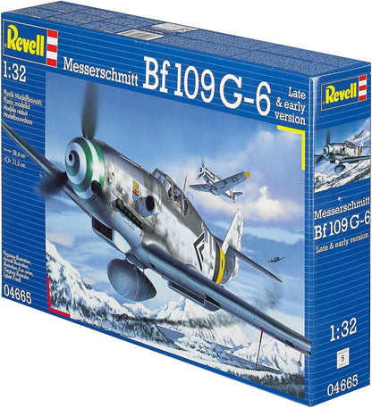 Messerschmitt Bf109 G-6 Late & Early version (1:32 Scale) Model Kit