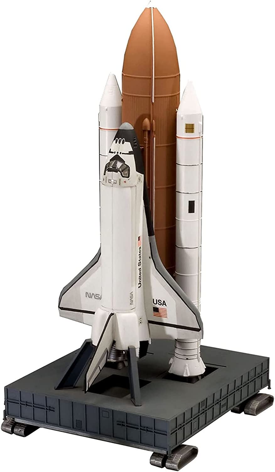 Revell Space Shuttle Discovery + Booster Rockets (1:144 Scale) Model Kit –  Rails of Sheffield