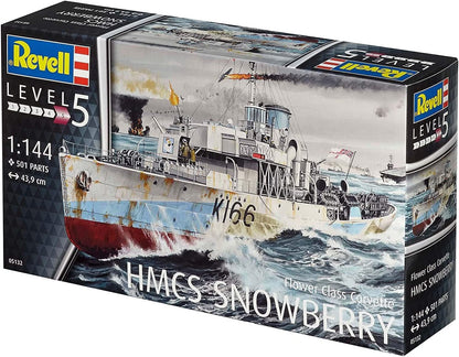 Flower Class Corvette "HMCS Snowberry" (1:144 Scale) Model Kit