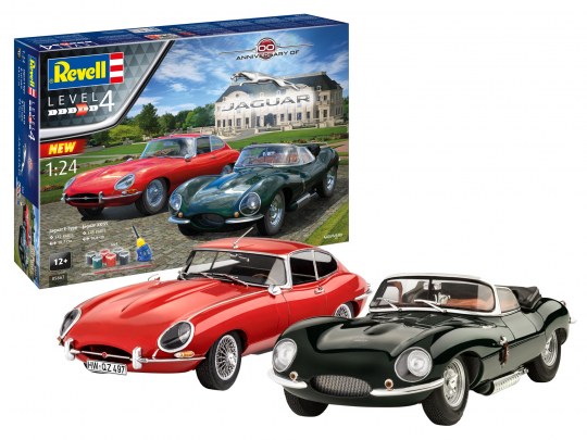 Gift Set Jaguar 100th Anniversary (1:24 Scale) Model Kit