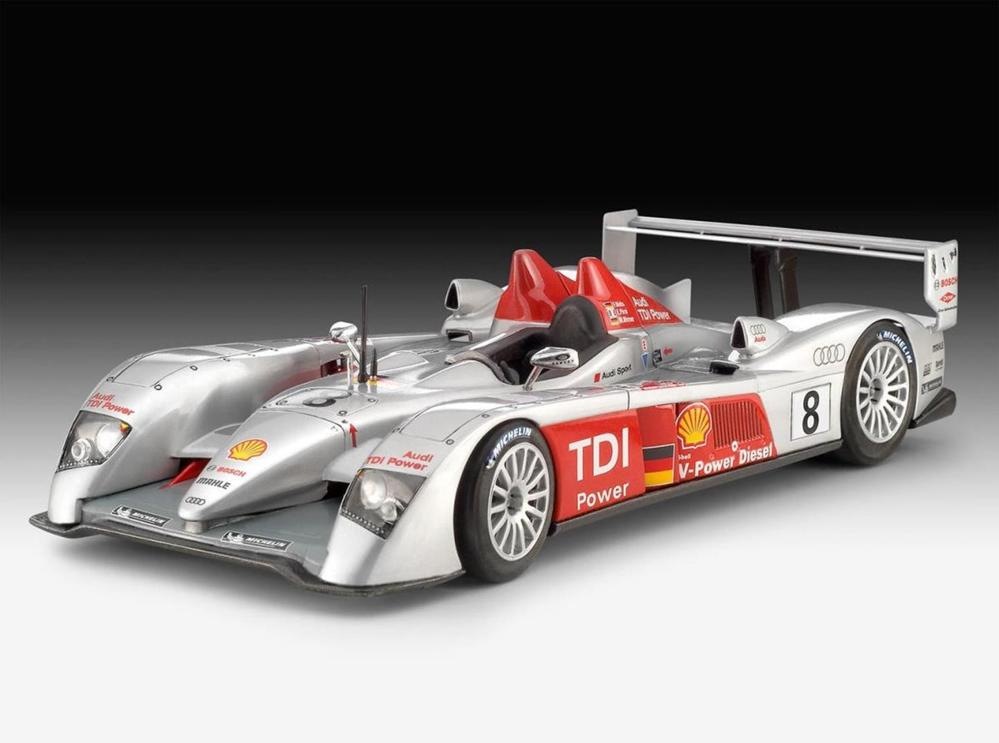 Audi R10 Tdi/3D Puzzle Gift Set (1:24 Scale) Model Kit