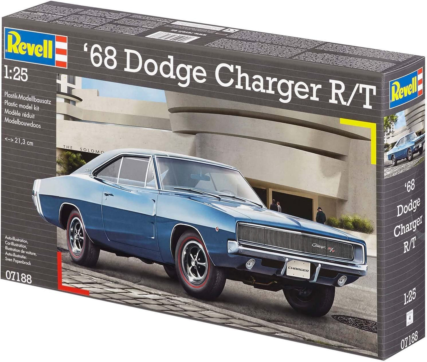 1968 Dodge Charger R/T (1:25 Scale) Model Kit