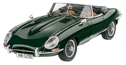 Jaguar E-Type Roadster (1:24 Scale) Model Kit