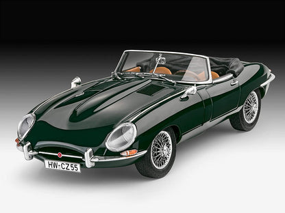 Jaguar E-Type Roadster (1:24 Scale) Model Kit