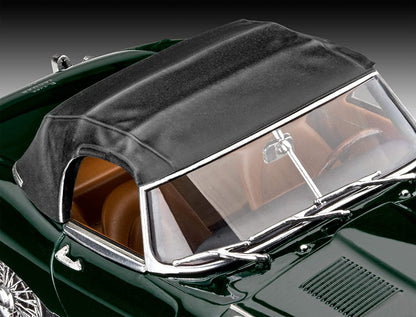 Jaguar E-Type Roadster (1:24 Scale) Model Kit