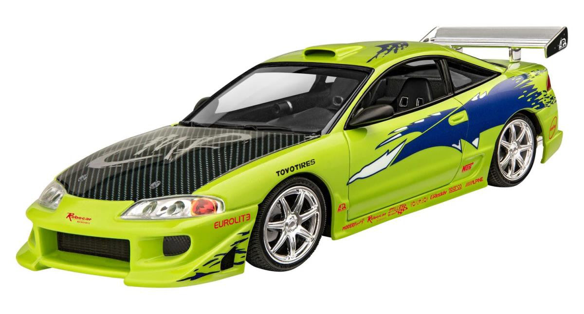 Revell Fast Furious Brian s Mitsubishi Eclipse 1 25 Scale Model Kit Rails of Sheffield