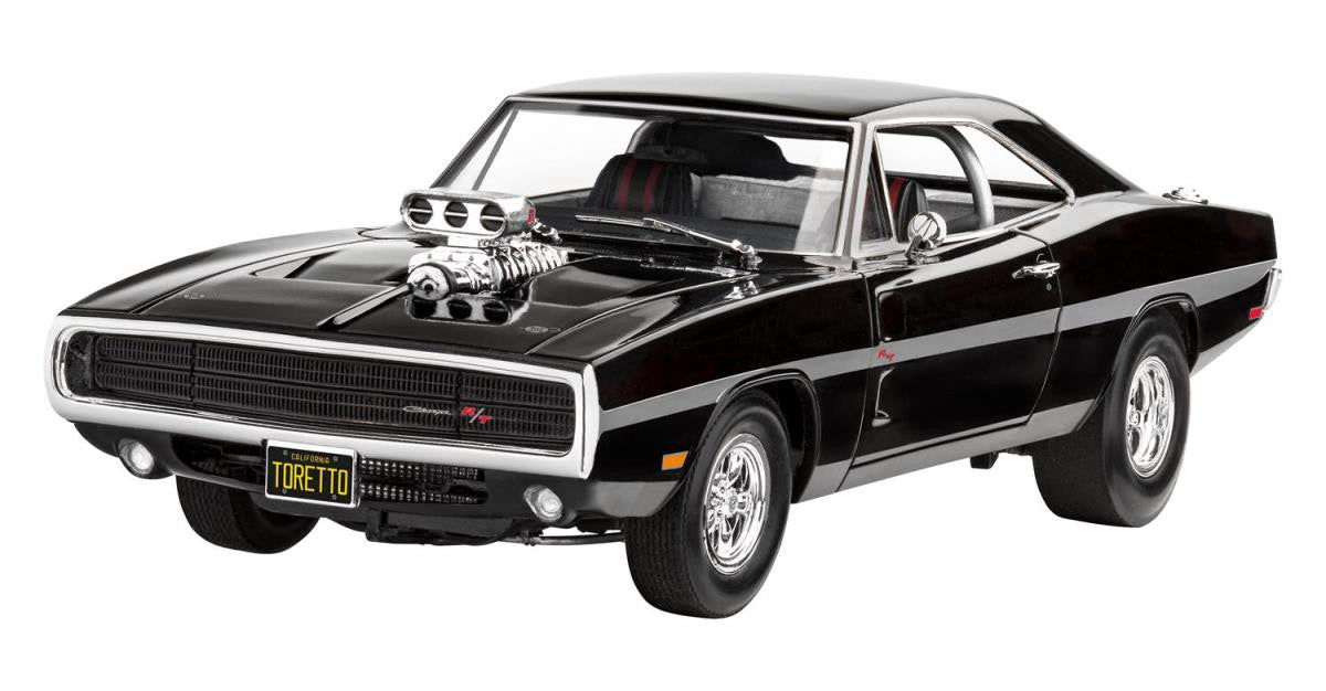 Fast & Furious Dom's 1970 Dodge Charger (1:25 Scale) Model Kit