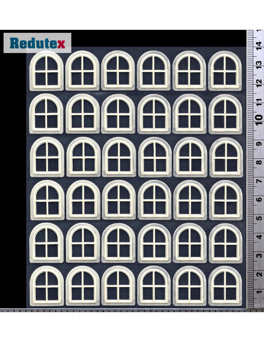 Windows 01 (White) 1:87/HO 3D Modelling Sheet