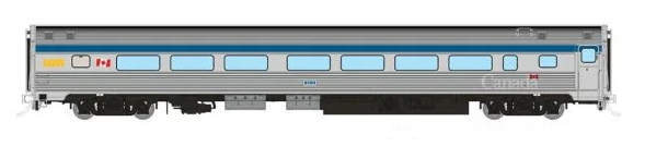 HO Budd Coach w/HEP: VIA Rail - Canada Scheme: #8107