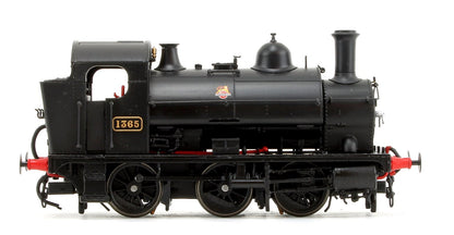 GWR 1361 Class 0-6-0 Tank Locomotive No.1365 in BR Black Early Lion & Wheel Insignia