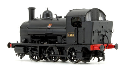 GWR 1361 Class 0-6-0 Tank Locomotive No.1365 in BR Black Early Lion & Wheel Insignia