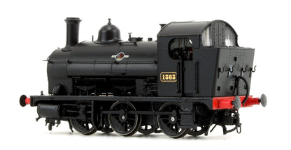 GWR 1361 Class 0-6-0 Tank Locomotive No.1363 in BR Black Late Lion & Wheel Insignia
