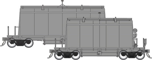 HO Short Barrel Ore Hopper: Undecorated Kit – Single Car