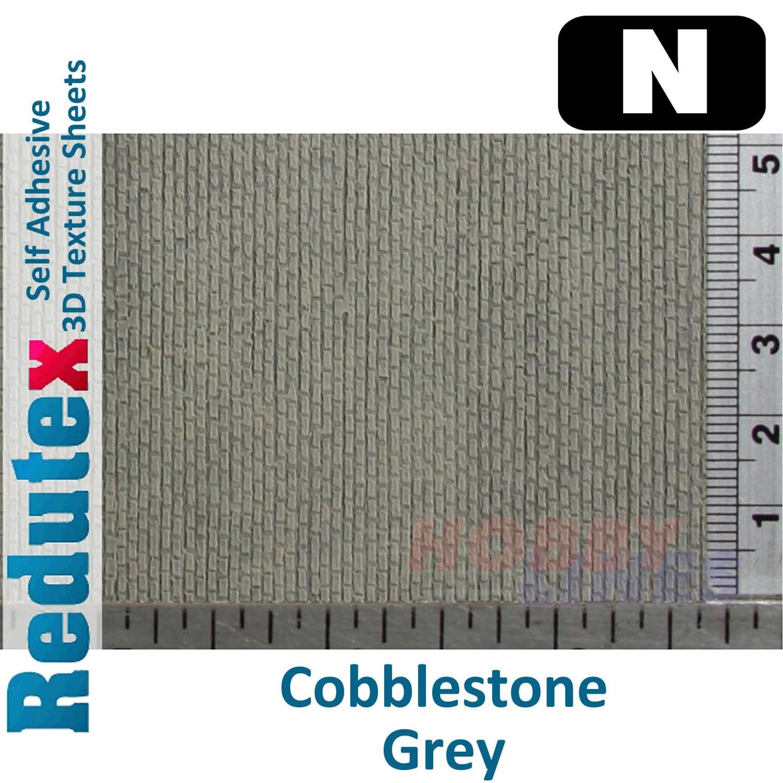 Cobblestone Grey N 3D Flexible Textured Building Sheet