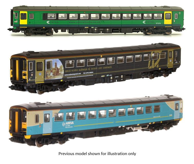 Class 153 153318 Wessex Trains (Pink) Diesel Locomotive