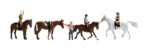 Horses And Riders (4) Figure Set