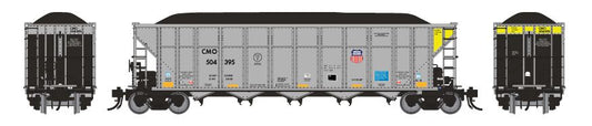 HO AutoFlood III Coal Hopper: UP/CMO - 6 pack #2