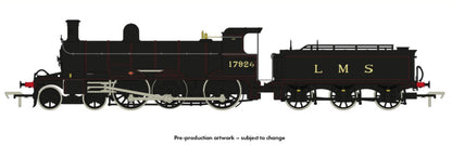 Highland Railways Jones Goods 4-6-0 Steam Locomotive No.17924, LMS lined black