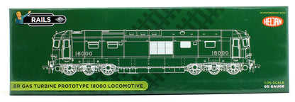 BR Gas Turbine 18000 Class Locomotive BR Green Late Crest Locomotive