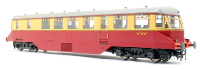 GWR AEC Railcar W21W GWR BR Crimson/Cream (Light Grey Cab Roof) Diesel Locomotive