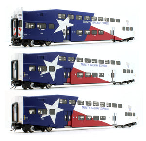 HO BiLevel Commuter Car - Trinity Railway Express (TRE, Dallas/Fort Worth)