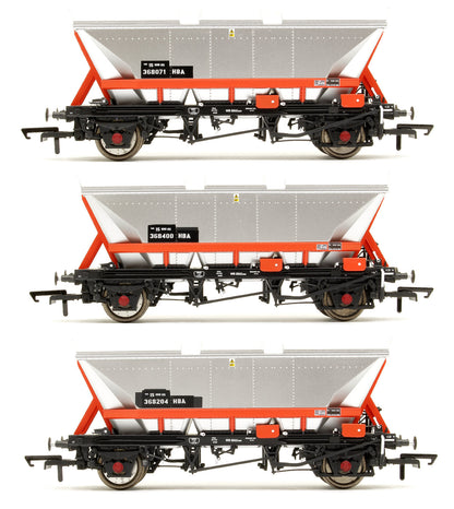 Pre-Owned ACC2590 Set of 3 HBA MGR Hopper Wagons - Railfreight Red - Pack 1