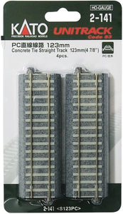 Unitrack (S123PC) CS Straight Track 123mm 4pcs
