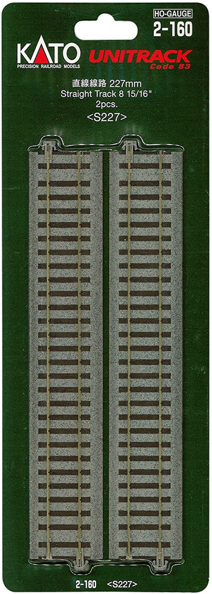 Unitrack (S227) Straight Track 227mm 2pcs