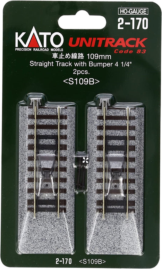 Kato 2-170  Buffer Stop on 109mm Straight Track (2)