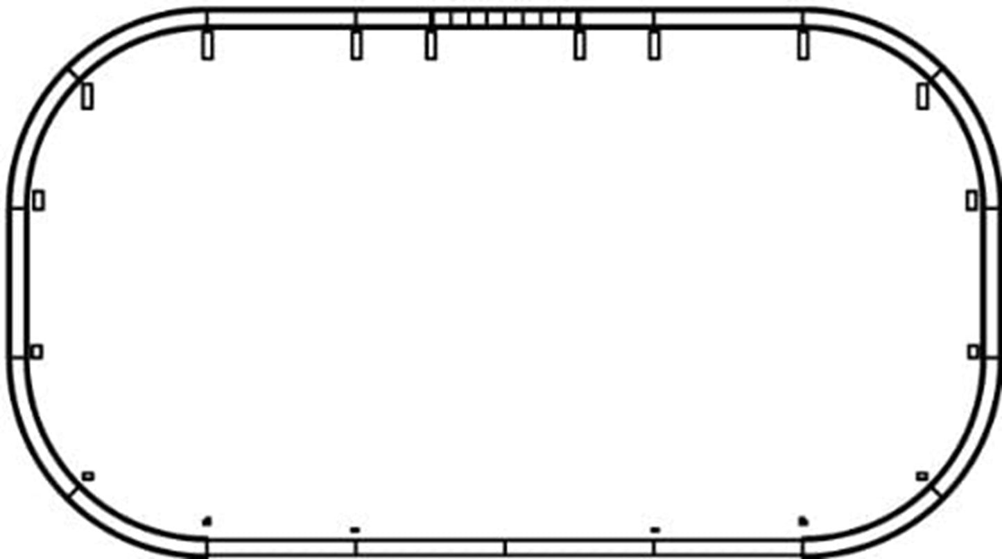 Kato 20-861 V2 Up & Down Elevated Oval Variation Pack