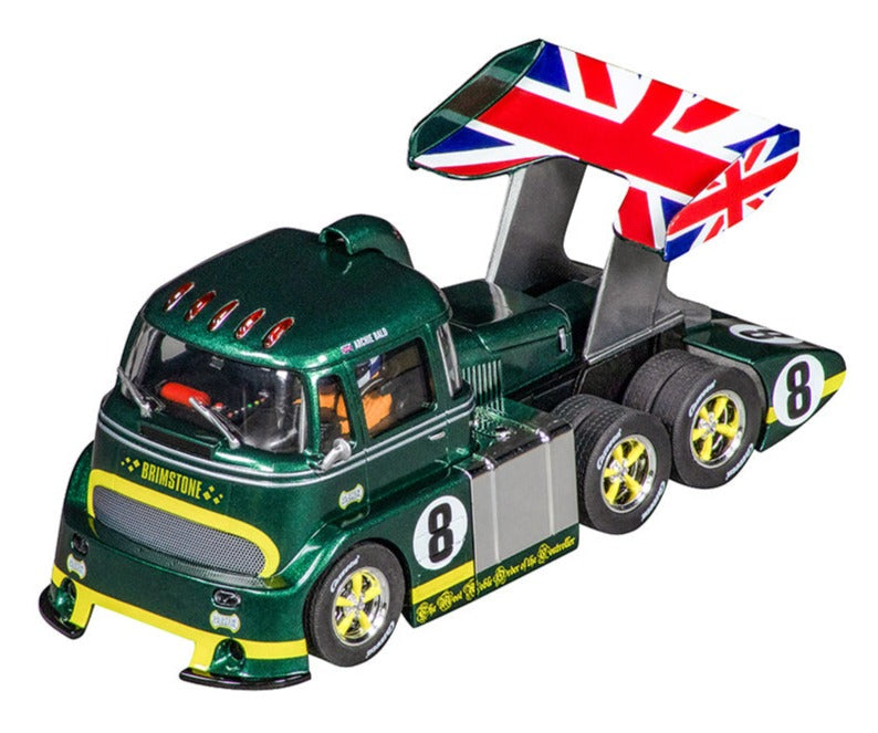 Digital 132 Racetruck Cabover "British Racing Green, No.8"