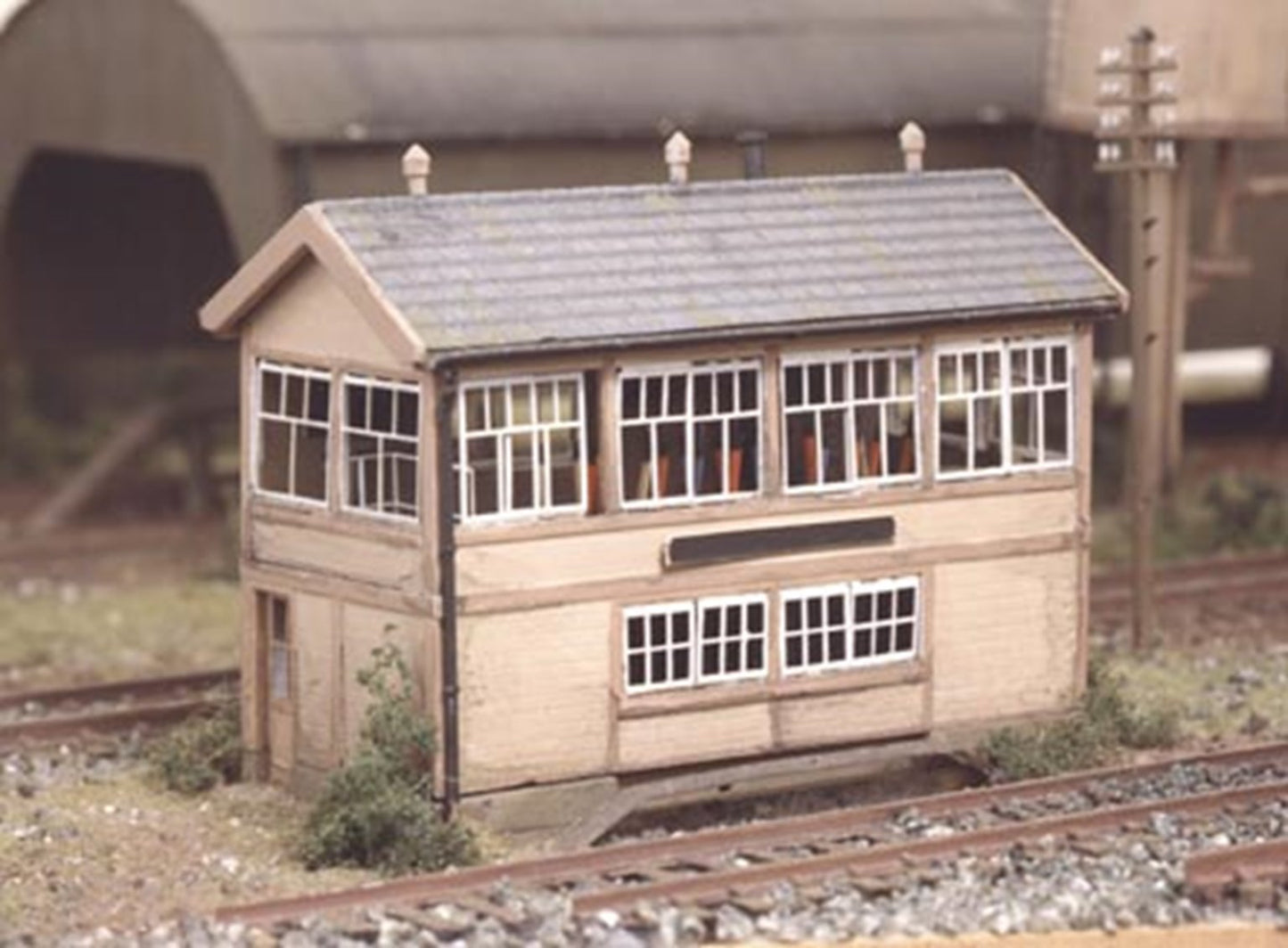 GWR Wooden Signal Box (inc.interior)