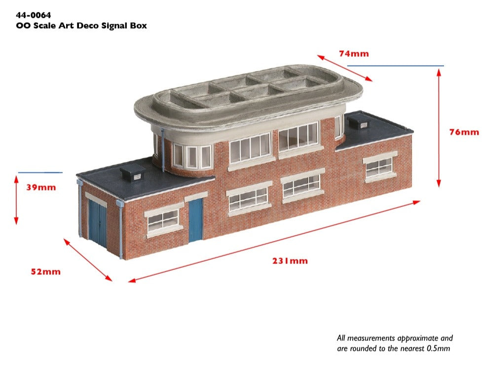 Scenecraft 44-064 Art Deco Signal Box – Rails of Sheffield