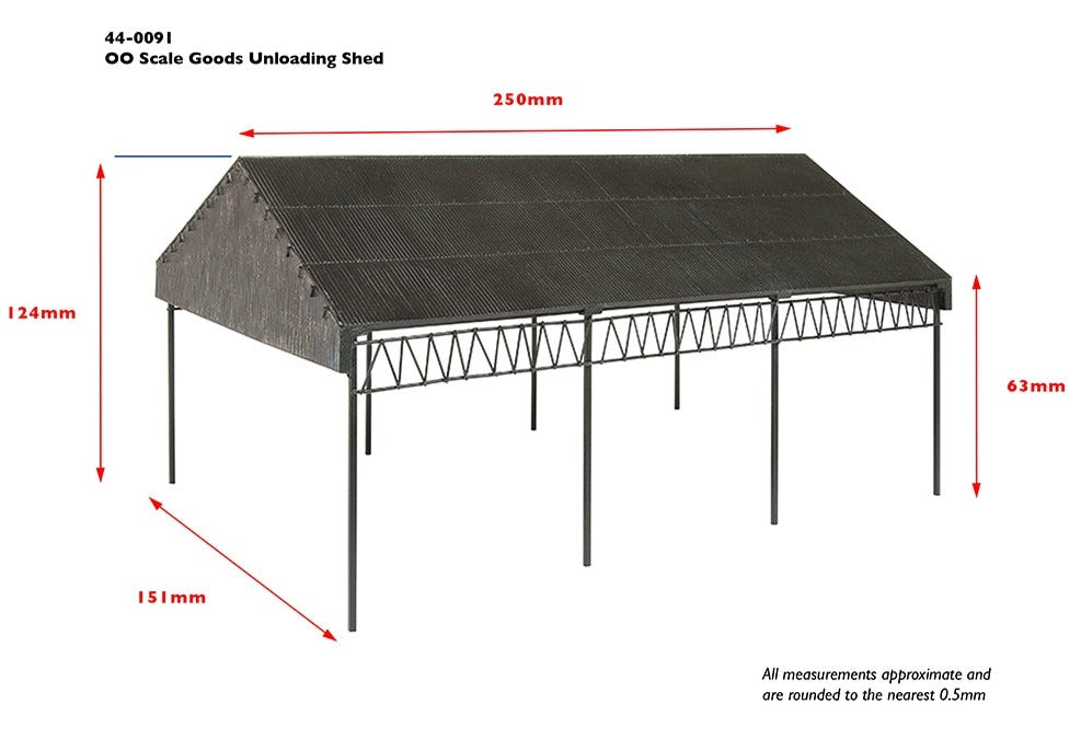 Goods Unloading Shed