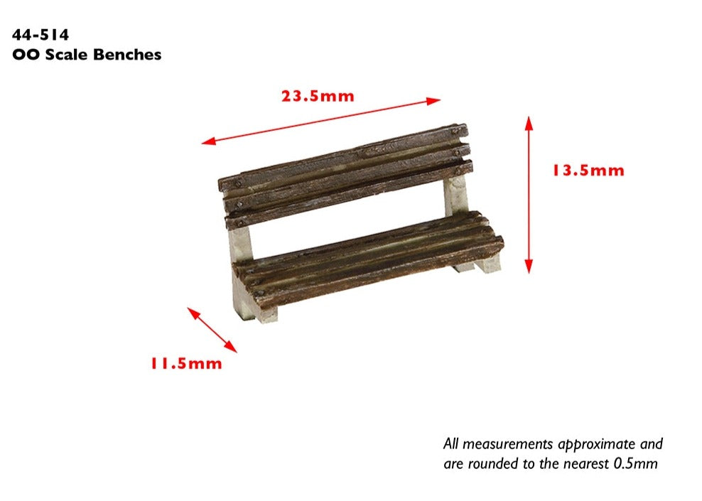 Benches (x4)