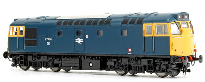 Pre-Owned Class 27 104 BR Blue (Full Yellow Ends) Diesel Locomotive