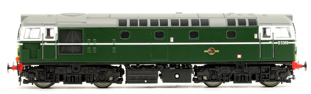 Pre-Owned Class 27 - D5369 BR Green (Small Yellow Panel) V3 Diesel Locomotive
