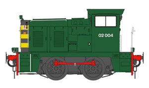 Class 02 02004 BR Green (no BR logo) Diesel Locomotive - Weathered