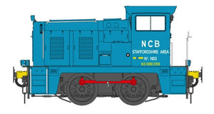 Class 02 National Coal Board Pale Blue ND3 Staffordshire Area No. ND3 (ex-D2862) Diesel Locomotive