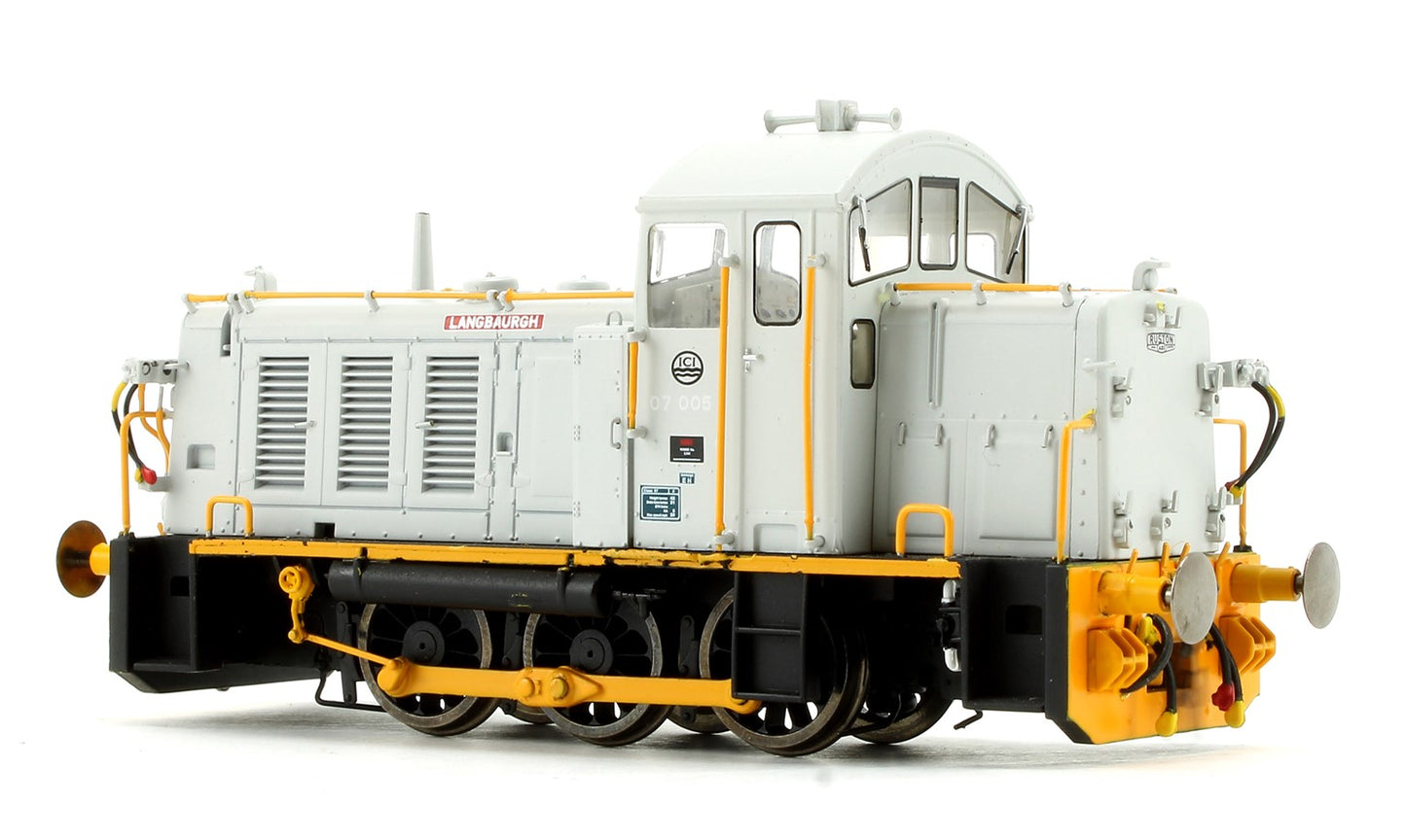 Class 07 005 'Langbaurgh' ICI Grey/Orange Diesel Shunter