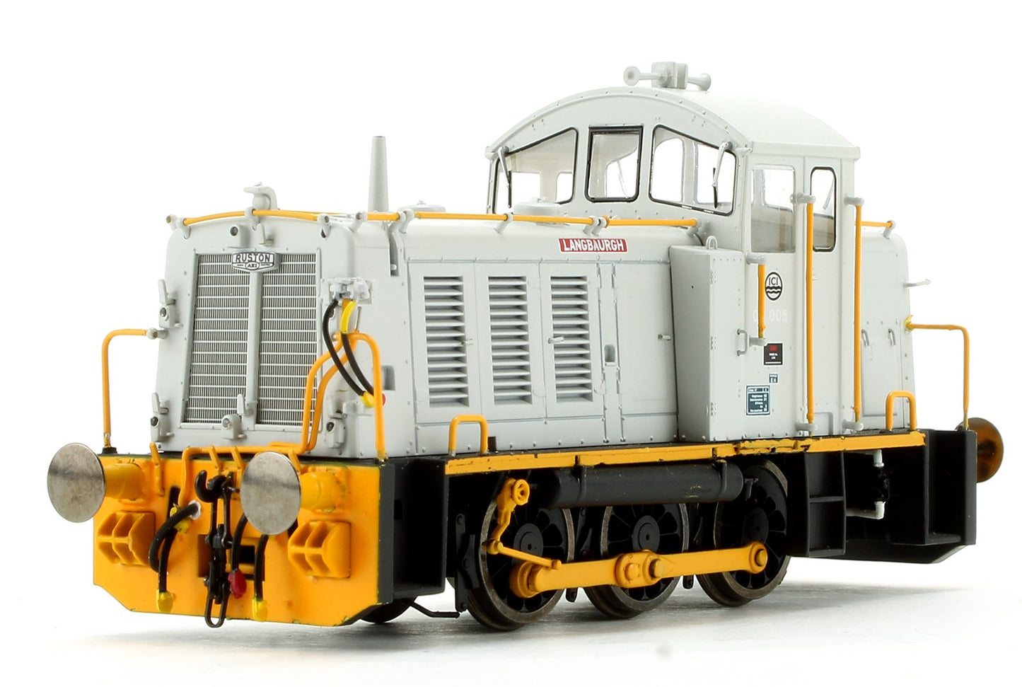 Class 07 005 'Langbaurgh' ICI Grey/Orange Diesel Shunter