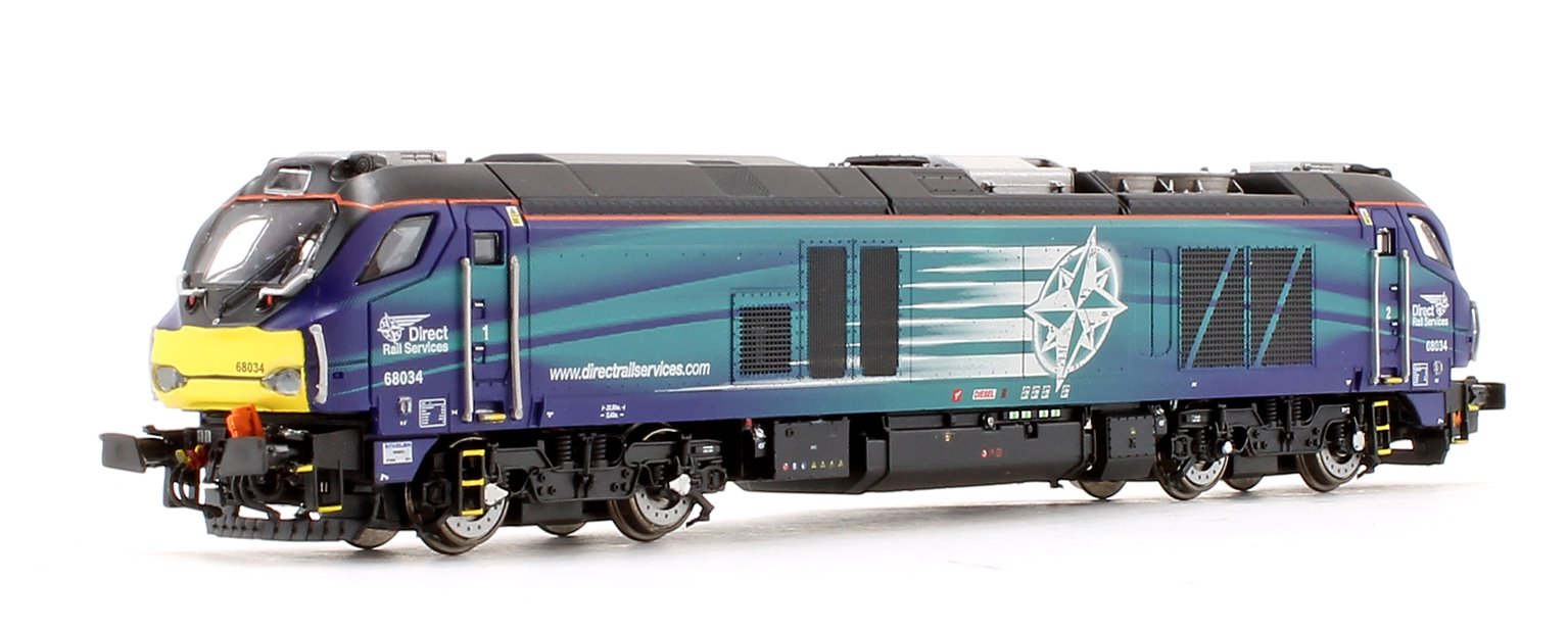 Class 68 034 DRS Compass Diesel Locomotive