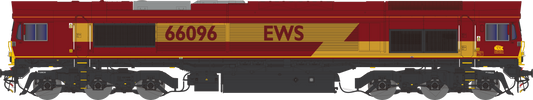 Class 66 66096 EWS Diesel Locomotive