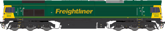 Class 66 66531 Freightliner Original Diesel Locomotive