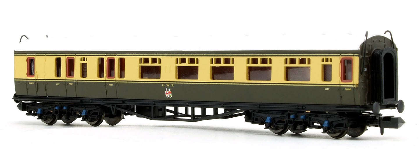 Pre-Owned Collett Coach GWR Crest Chocolate / Cream Brake Composite 6527