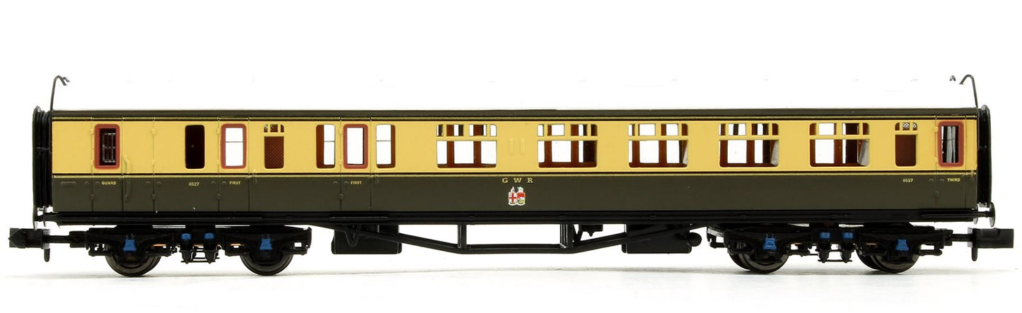 Pre-Owned Collett Coach GWR Crest Chocolate / Cream Brake Composite 6527