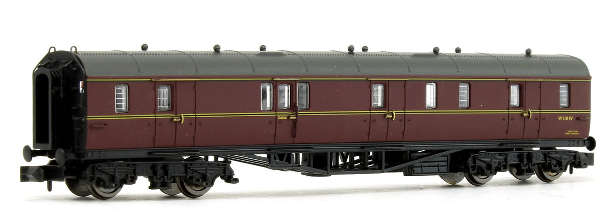 Collett Coach BR Maroon Full Brake Coach W110W