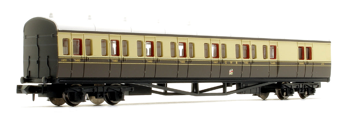 B Set Coach Pack GWR Cities Crest Chocolate & Cream 6449 & 6450